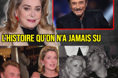Catherine Deneuve (82 ans) Révèle le Lien Secret avec Johnny Hallyday : “Il m’a sauvé d’une chute intérieure… sans le savoir”