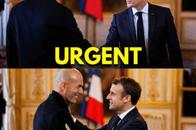 RÉVÉLATION : La Nuit Où Macron A JOUÉ Son Va-Tout Avec Zidane Pour Sauver la Confiance Franco-Algérienne