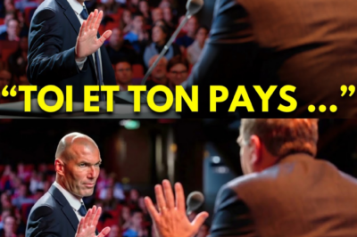 Zidane Face à l’Ambassadeur d’Israël : Le Geste de Conscience qui a Pulvérisé la Stratégie Diplomatique et Redéfini la Responsabilité Morale d’une Icône