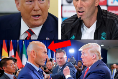 Quand le Silence de Zidane Fait Taire Trump : La Leçon d’Humilité Magistrale qui a Bouleversé l’Amérique