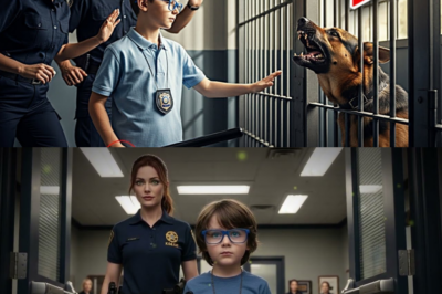 Un chien K9 était considéré comme incontrôlable — jusqu’à ce qu’un garçon aveugle murmure un mot !_d