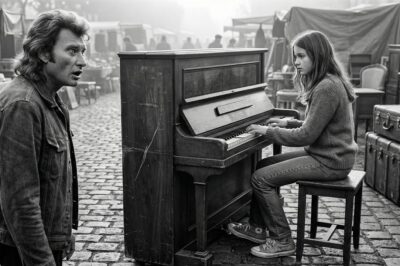 Une fille de 16 ans veut vendre le piano de sa mère pour 150 £… puis Johnny Hallyday arrive 