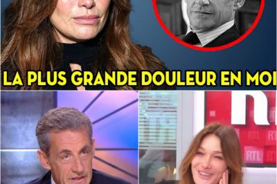 Nicolas Sarkozy et l’aveu déchirant de Carla Bruni : La fin tragique d’une légende politique ?