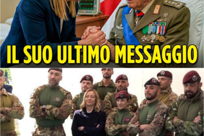 Militare di 93 anni chiede di vedere Meloni prima di morire — L’ULTIMO MESSAGGIO commuove l’Italia