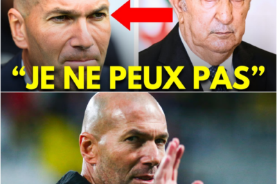 Zidane Dit Non à Une Demande Officielle de l’Algérie – Les Dirigeants Sont Sous le Choc