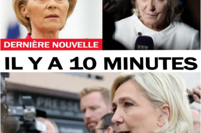 Le Silence du Bourreau : Comment Macron a Laissé Marine Le Pen Exécuter Ursula von der Leyen pour Sauver sa Propre Tête