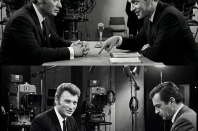 Un animateur TV tente d’HUMILIER Johnny Hallyday en direct — sa réponse met fin au segment 