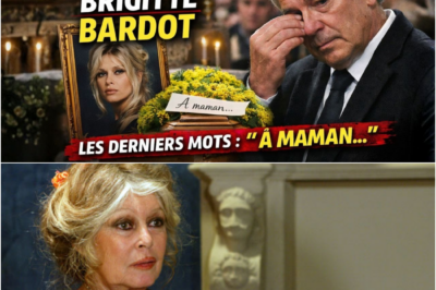 Adieu déchirant à Brigitte Bardot : le bouleversant retour de son fils Nicolas Charrier et le secret du bouquet de mimosa
