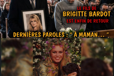 Le Silence du Fils : Nicolas Charrier, l’Apparition Fantomatique qui a Bouleversé les Obsèques de Brigitte Bardot