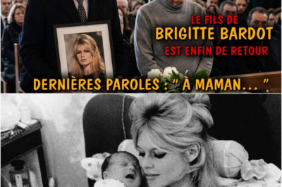 L’Ultime Adieu à Brigitte Bardot : Le Mystère de l’Apparition Silencieuse de son Fils Nicolas à Saint-Tropez