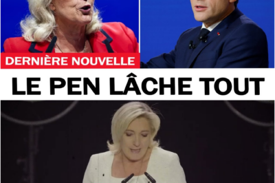 Séisme à l’Élysée : Les révélations explosives de Marine Le Pen sur la “faillite frauduleuse” de l’État et le plan secret de Macron