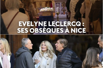 ADIEU À LA FIANCÉE DES FRANÇAIS : NICE ET LE MONDE DE LA TÉLÉVISION RENDENT UN ULTIME ET VIBRANT HOMMAGE À ÉVELYNE LECLERCQ
