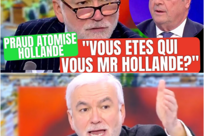 Pascal Praud atomise François Hollande : Quand la “France d’en bas” règle ses comptes avec l’arrogance d’une élite faillie