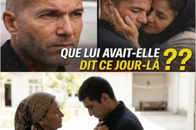 À 15 Ans, Zidane Entend Ces MOTS INOUBLIABLES De Sa MÈRE Avant Son Grand DÉPART ! 